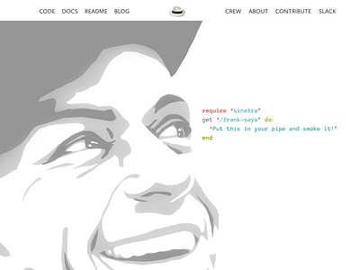 Sinatra Landing Page #03