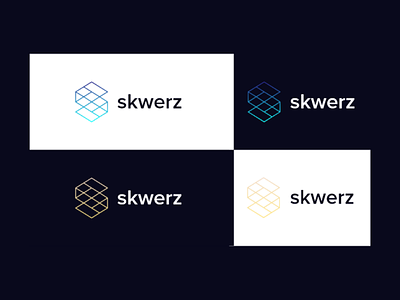 Skwerz Logo options brand design logo mark s startup ui ux visual identity