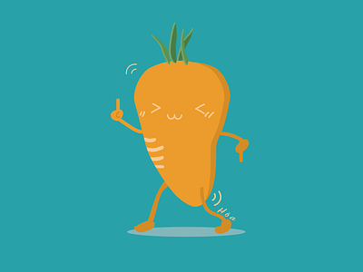 dancing carrot carrot dancing funny illustration