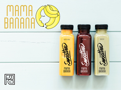 Mama Banana branding design graphic design illustration logo typography vector