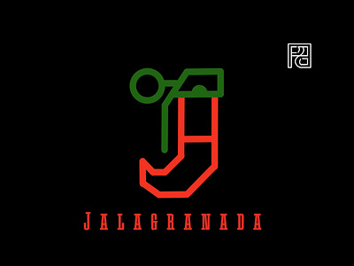 Jalagranada app branding design graphic design illustration logo vector