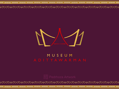 Museum Adityawarman app branding design graphic design illustration logo vector