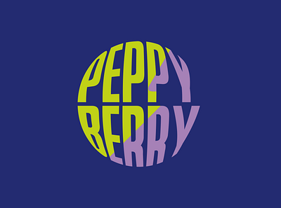 Peppy Berry brand identity branding design graphic design logo