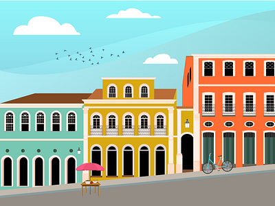 PELOURINHO design illustration