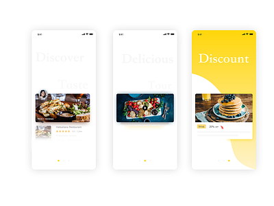 App Guide Page by Tony Chen on Dribbble