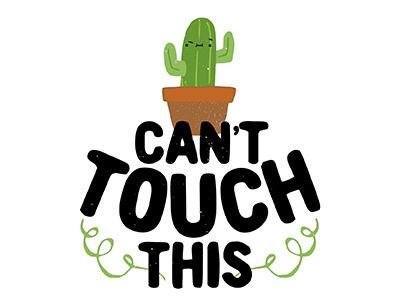 Cactus cactus cartoon design digital illustration vector