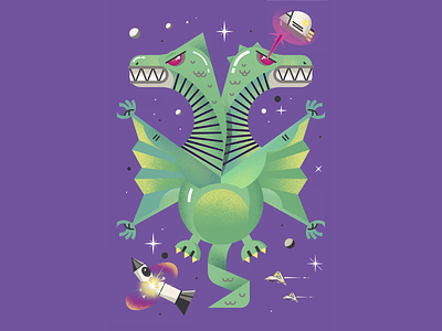 Space Monsters - Duo-Dragon!