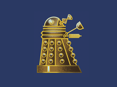 Mini Monsters - Dalek dalek doctor who exterminate illustration sci fi sci fi