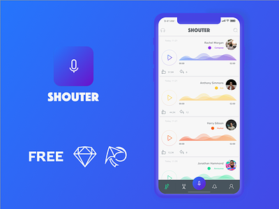 Shouter Free Sketch & Kite App sources