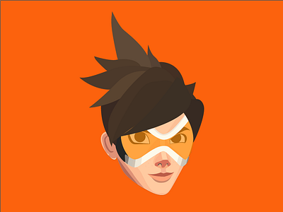 OverWatch Tracer Illustration