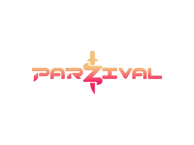 Parzival's logo from Ready Player one 2d illustrator logo movie parzival percival ready player one rp1 rpo sworen