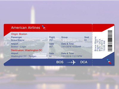 Daily UI Day 24 | Boarding Pass boarding pass daily ui daily ui day 024 ui