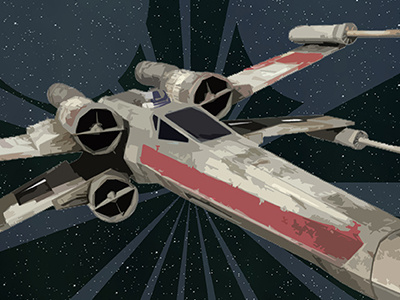 Star Wars Rebel Recruiting Poster poster poster design print design rebel alliance star wars star wars poster x wing fighter