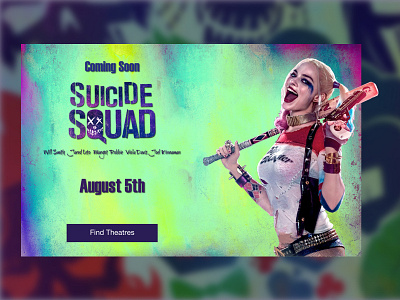 Daily UI Day 048 | Coming Soon coming soon daily ui daily ui day 048 harley quinn sketch ui web design
