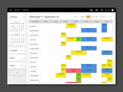 Daily UI Day 071 | Scheduling daily ui daily ui day 071 scheduling ui uiux