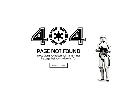 Empire 404 404 404 error empire page not found star wars stormtrooper the empire