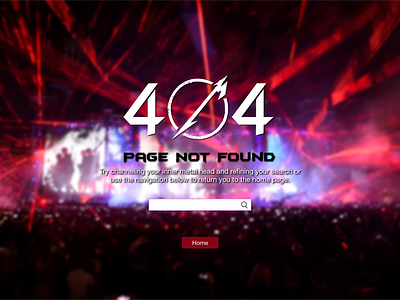 Metallica 404 404 404 error 404 error page concert error message metallica page not found