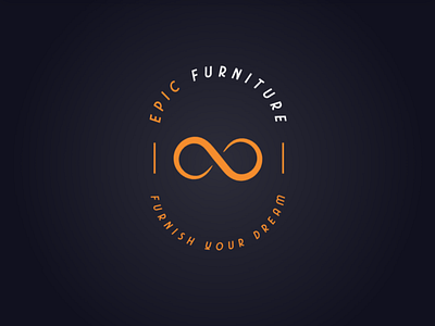 Logo for furniture shop design graphic design illustration logo typography