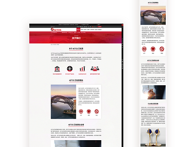 Aetos 关于我们 design icon ui web