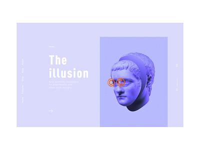 the illusion design fashion ui