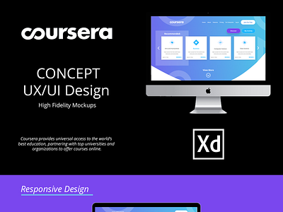 Coursera UX/UI Design by Daniel Meyer on Dribbble