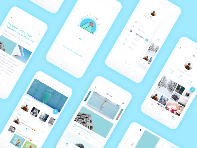 GO LOOK APP DESIGN by Tice on Dribbble