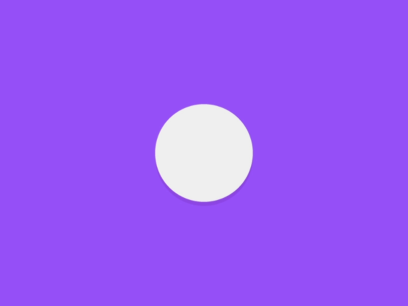 2d Metaballs growing gif flat circles pull to refresh loading simple spin fun loop abstract after effects