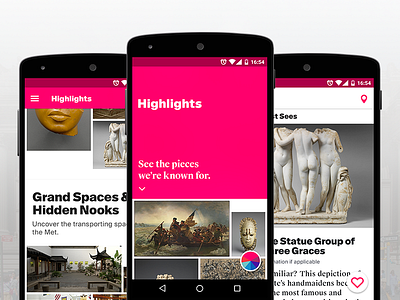 The Met Gone Material Design Cont.