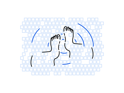Everybody Poops abstract feet line art poop private time tile