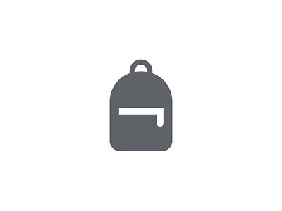 Personal Bag Icon, Google Flights backpack flights google flights icons simple