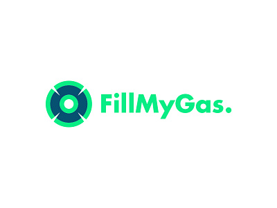 FillMyGas adobe illustrator branding identity logo type