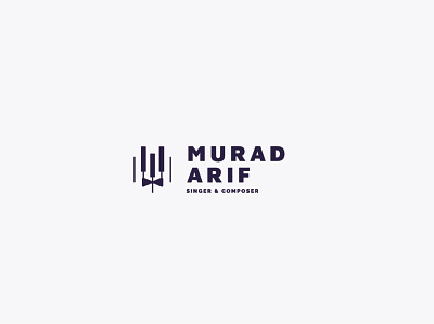 Murad Arif Logo brandidentity branding company logo composer logo