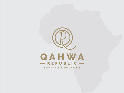 Qahwa Republic Logo coffee coffee cup logo qahwa republic sudan traditional