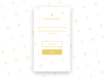 Homepage shot - Barnaby App app design homepage illustration interface iterate iteration shot ui