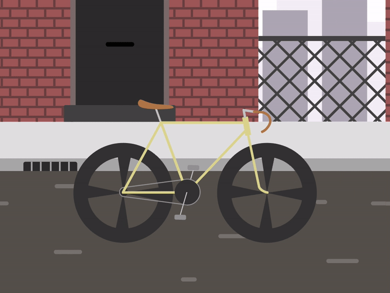 Ghost Bike 🚲 animations bike design ghost invison studio motion