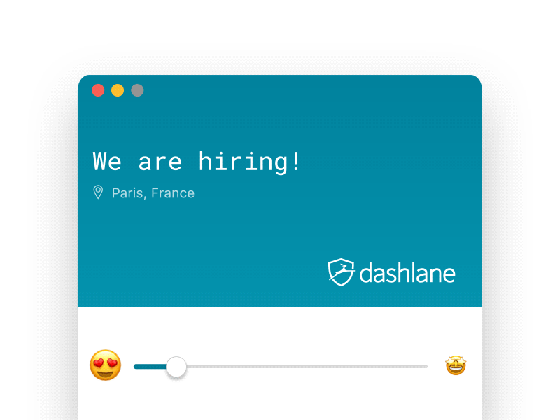 We are hiring! dashlane design designer hiring job password security senior product designer team ui user experience ux