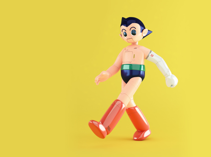 ASTRO BOY/Tetsuwam ATOM tribute 05 by Mauro Mason on Dribbble