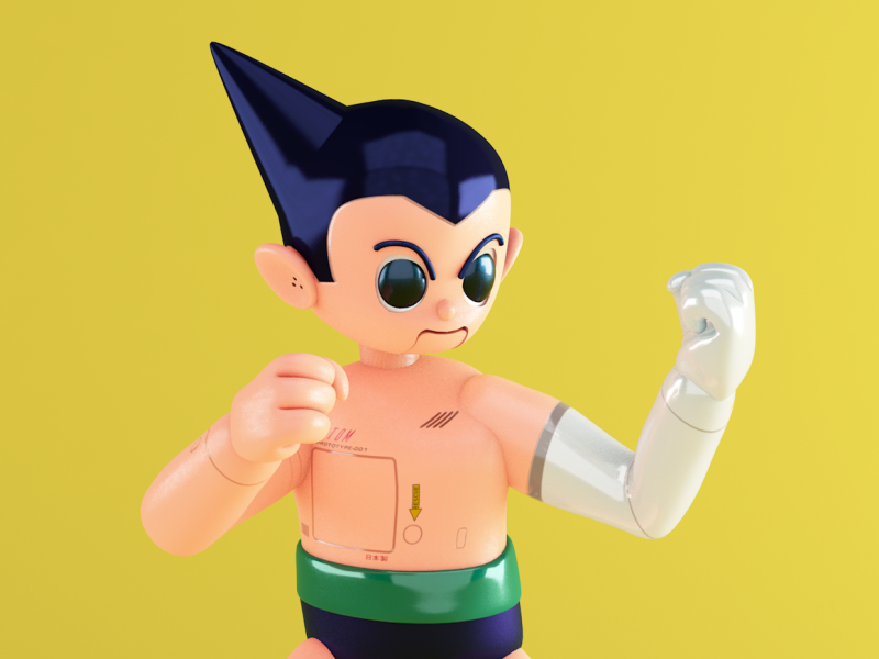 ASTRO BOY / Tetsuwam ATOM tribute 09 by Mauro Mason on Dribbble