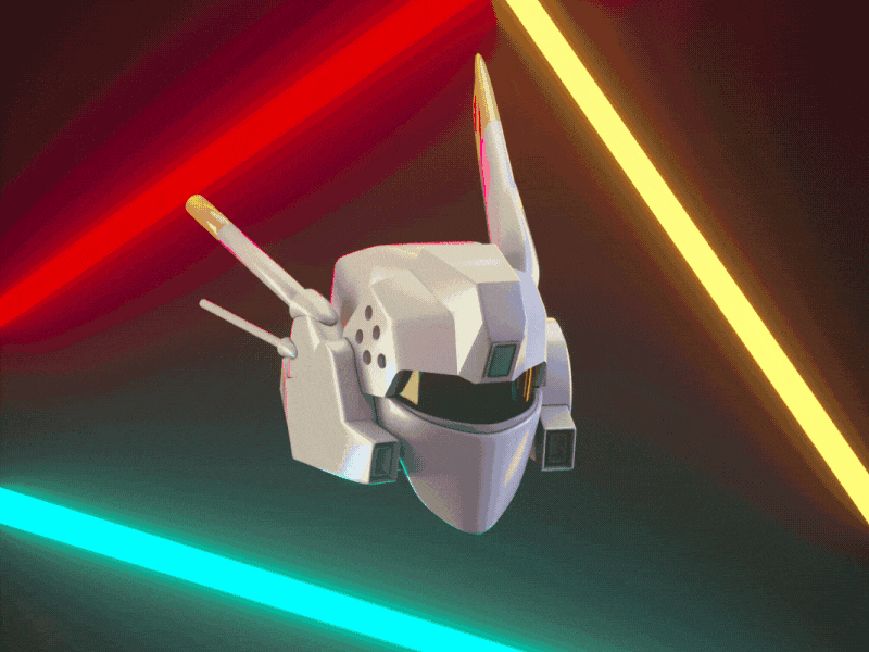 Patlabor - C4D + Octane Render 3d 3d art 3d illustration anime c4d cinema 4d fanart motion design motiongraphics neon octane render patlabor personal project