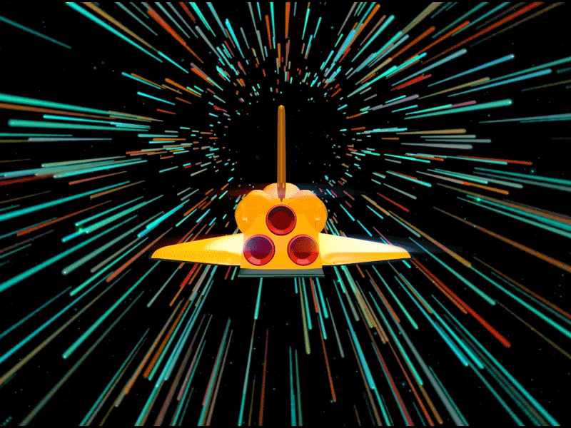 C4D + AE compositing experiment after effects cinema 4d hyperdrive lightspeed mauromason motiondesign motiongraphics nasa particles shuttle space shuttle spaceship test trapcode particular