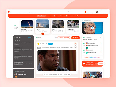 Reddit Redesign Concept