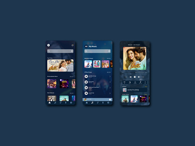 Daily UI Challenge 009 - Music Player design ui ux