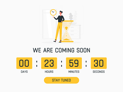 Daily UI Challenge 014 - Countdown Timer design ui ux