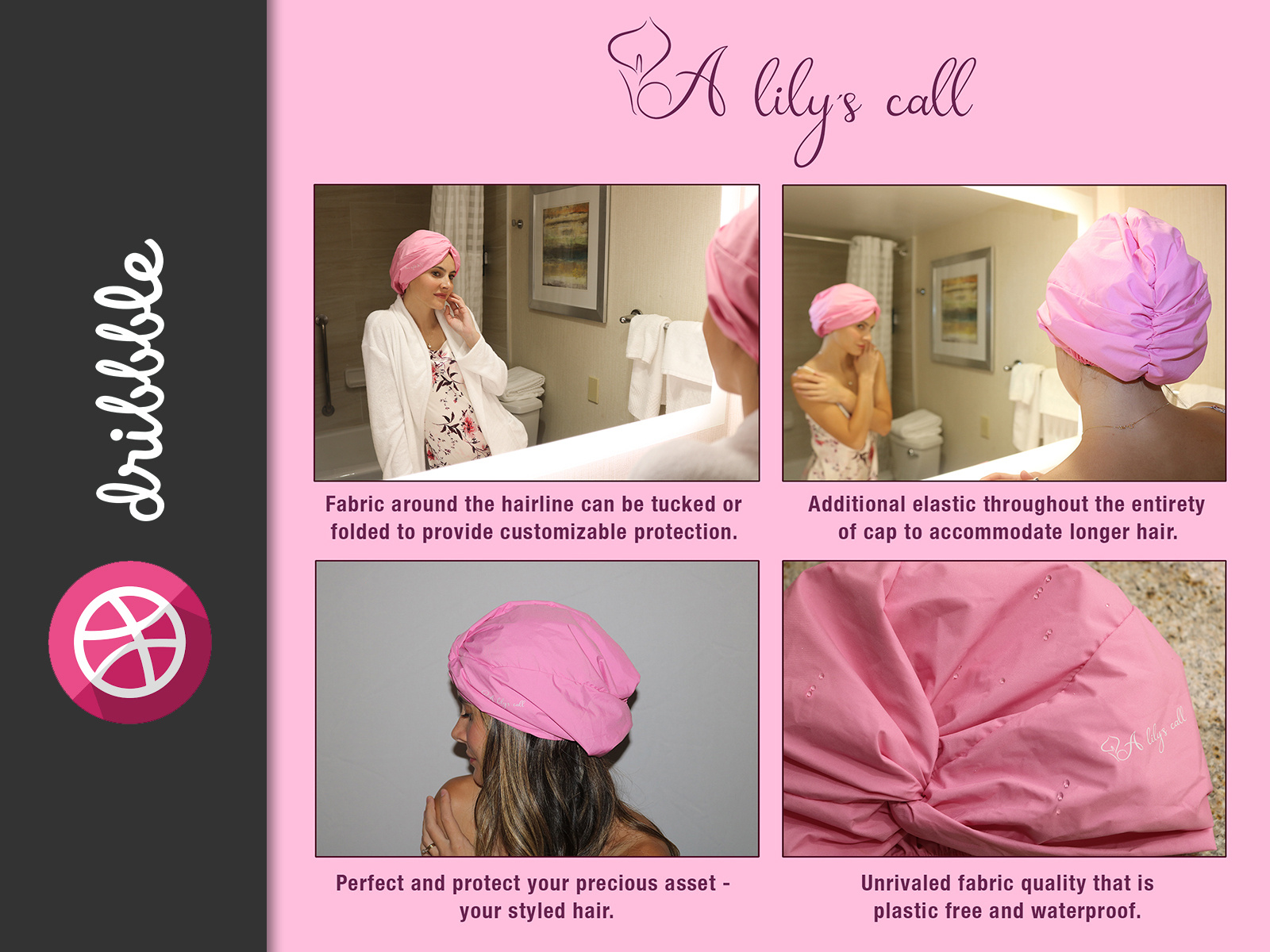 Amazon Modeling Images Editing Product Hair cap by Shirin Akter on