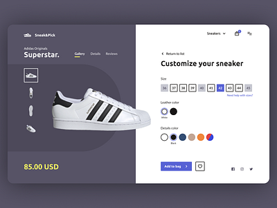 Daily UI #12 - Product Page