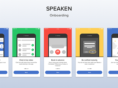 Speaken - Onboarding onboarding speaken teaching tutor