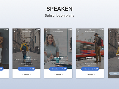 Speaken - Subscriptions plans speaken subscription