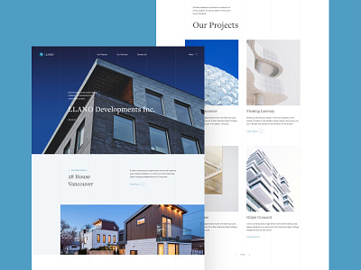 Llano Developments Website Design