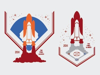 Softball League Tee Options launch nasa rebound shuttle softball tshirt