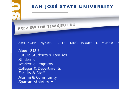 The New SJSU.edu Preview